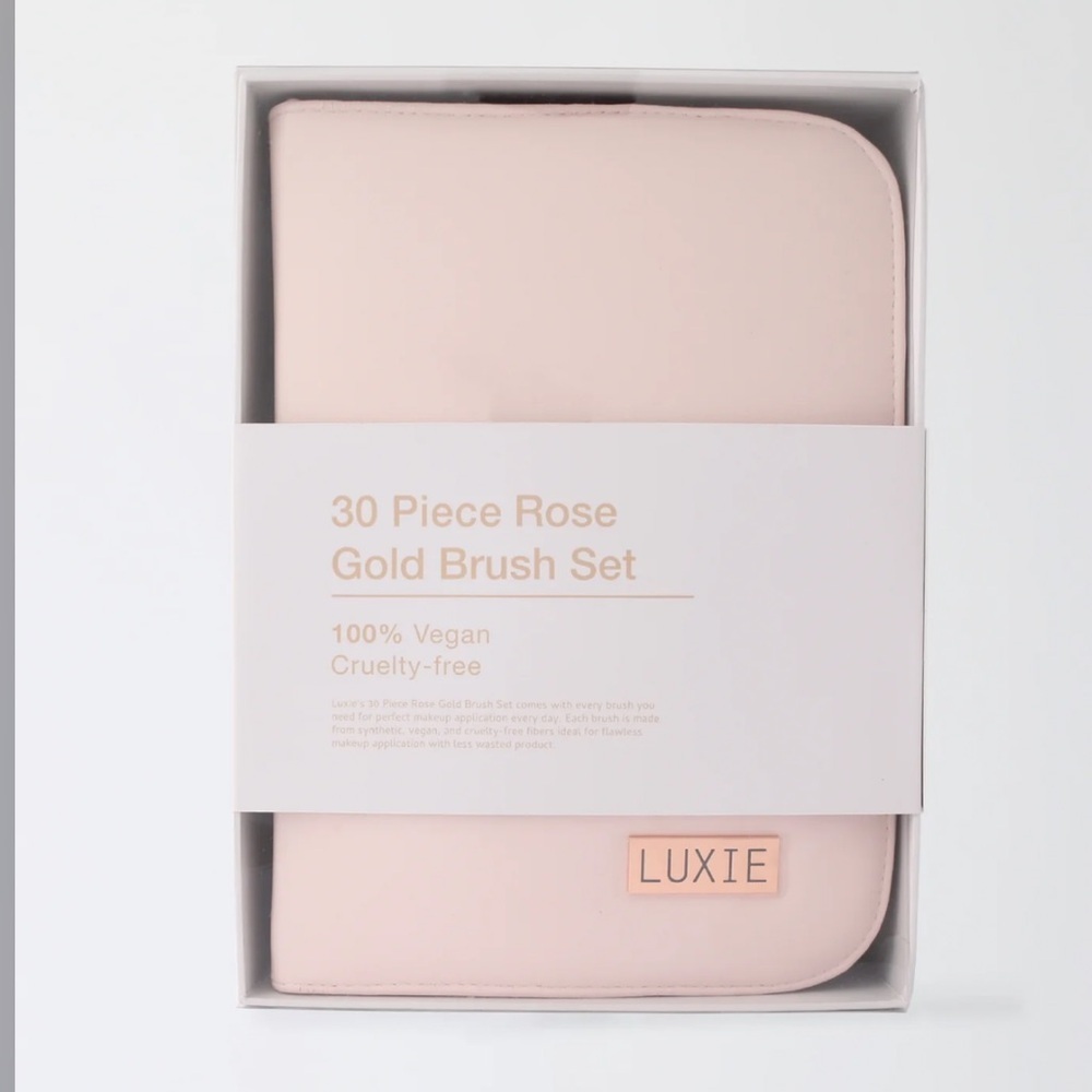 ✨ Luxie 30 Piece Rose Gold Brush Set - Picture 4 of 7